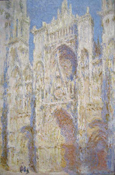 Claude Monet Rouen Cathedral, West Facade, Sunlight China oil painting art
